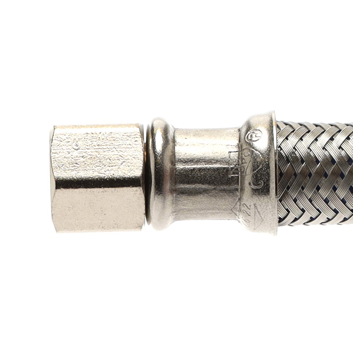 41033 - Genuine OEM EZ-FLO 5' Stainless Steel Ice Maker Supply Line